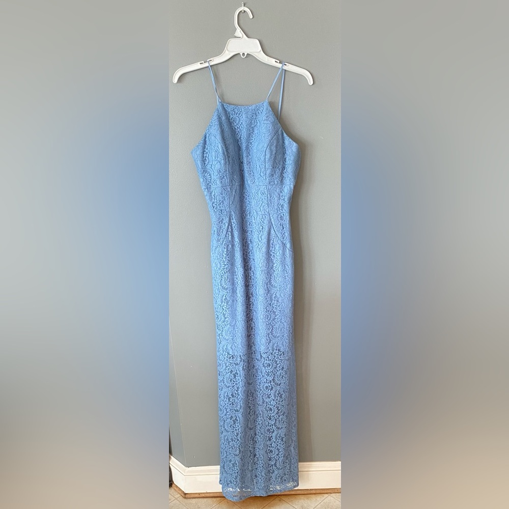 Gather and Gown Blue Dress